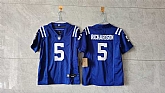 Women's Indianapolis Colts #5 Anthony Richardson Blue 2024 F.U.S.E. Vapor Stitched Jersey,baseball caps,new era cap wholesale,wholesale hats